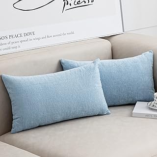 Light blue lumbar pillow Clearance