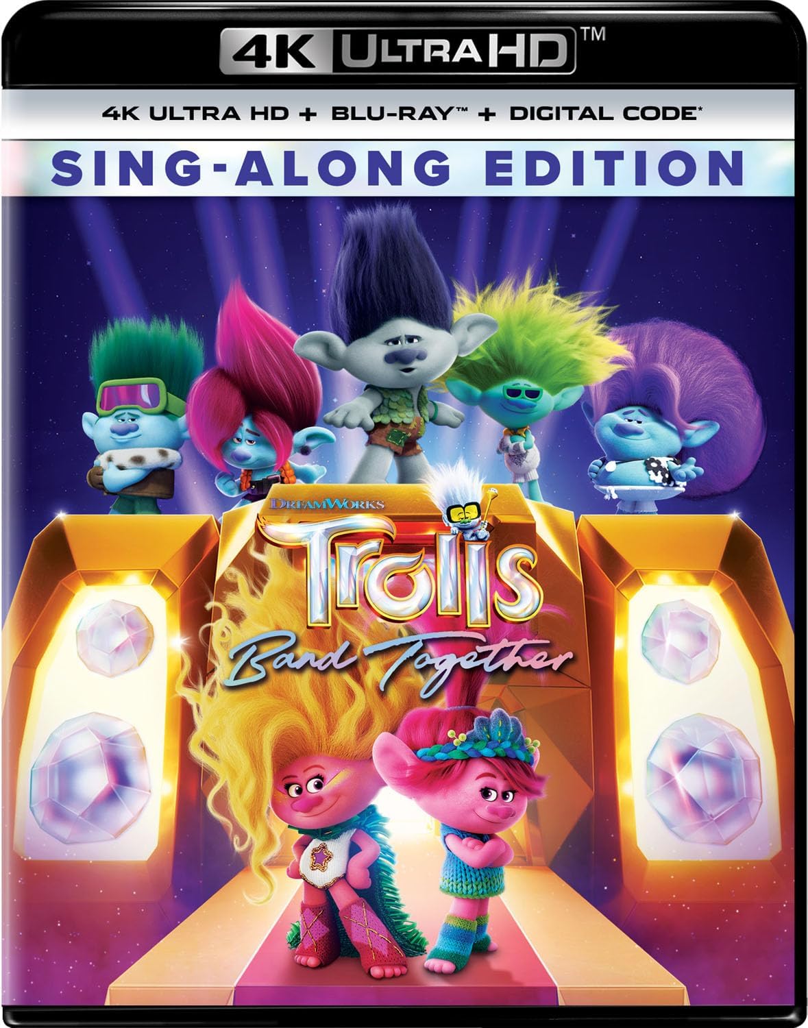 Trolls Band Together [Blu-Ray] [Region Free] (English audio. English subtitles)