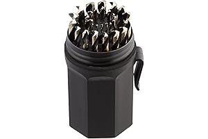 Vortex Point Drill Bits: 29-Piece Set for Drilling Professionals