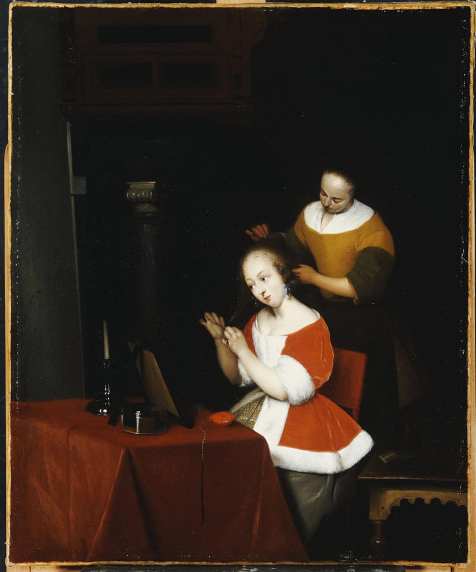 Tableaux Tableau Toile Gerard Ter Borch Affiches d'Art 60x90