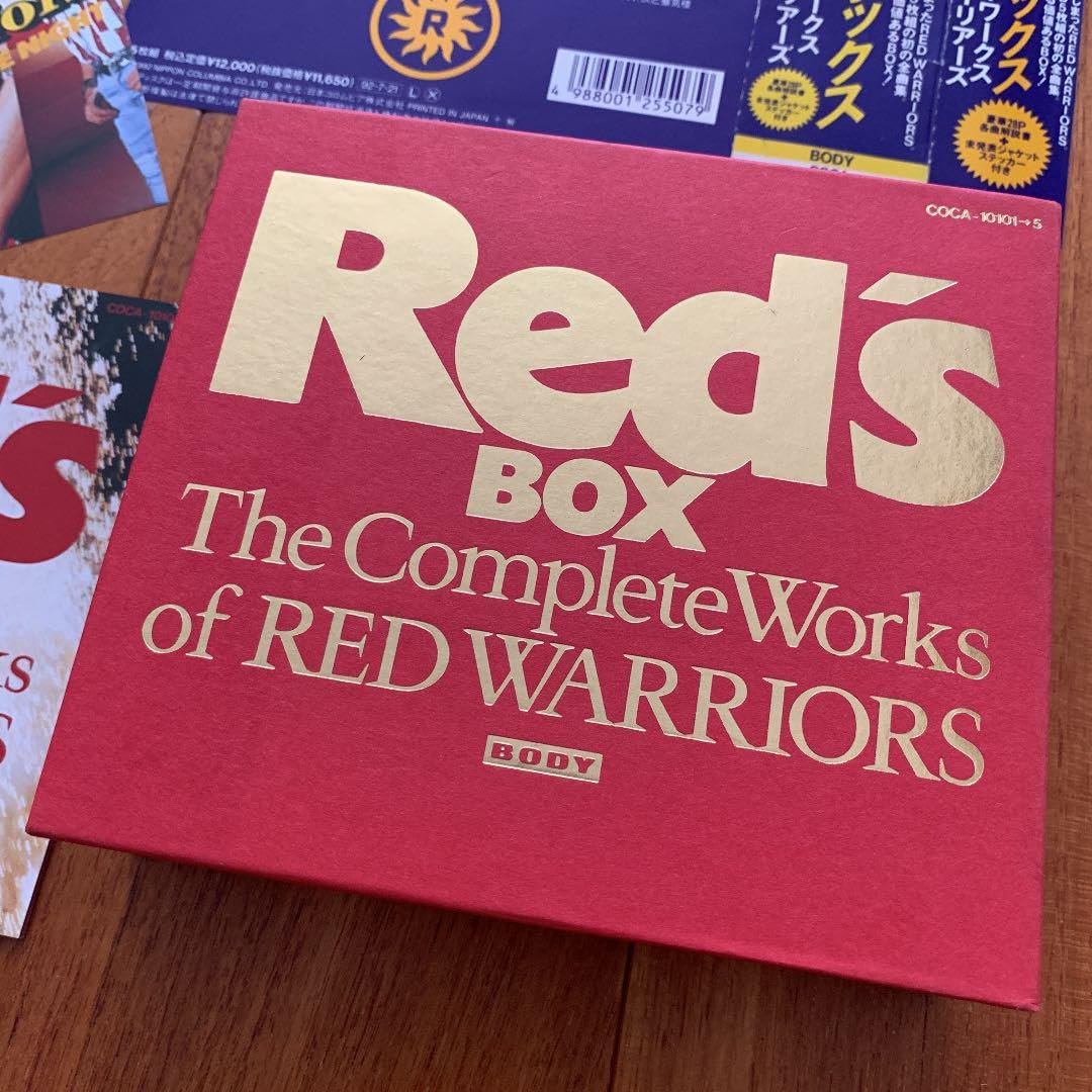 CD '92 Red's BOX ザコンプリートワークスオブレッドウォリアーズ CD '92 Red's BOX ザコンプリートワークスオブレッドウォリアーズ
