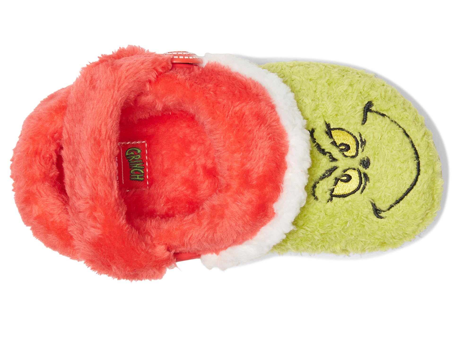 Crocs The Grinch Classic Lined Clog T, Zuecos Unisex niños