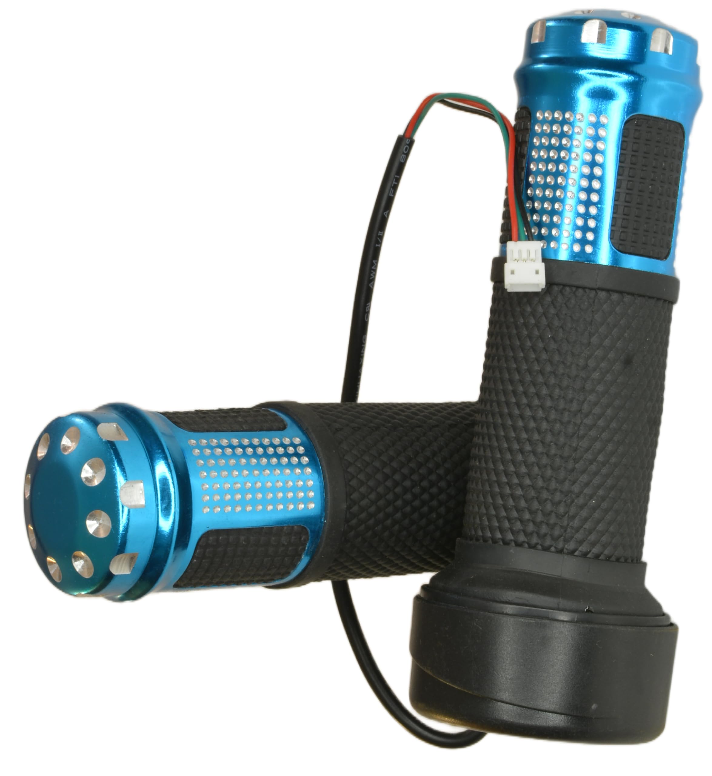 Puño de Acelerador para Patinete Eléctrico, Compatible con Xiaomi M365 1S Pro Essential y Ninebot G30, Azul y Negro