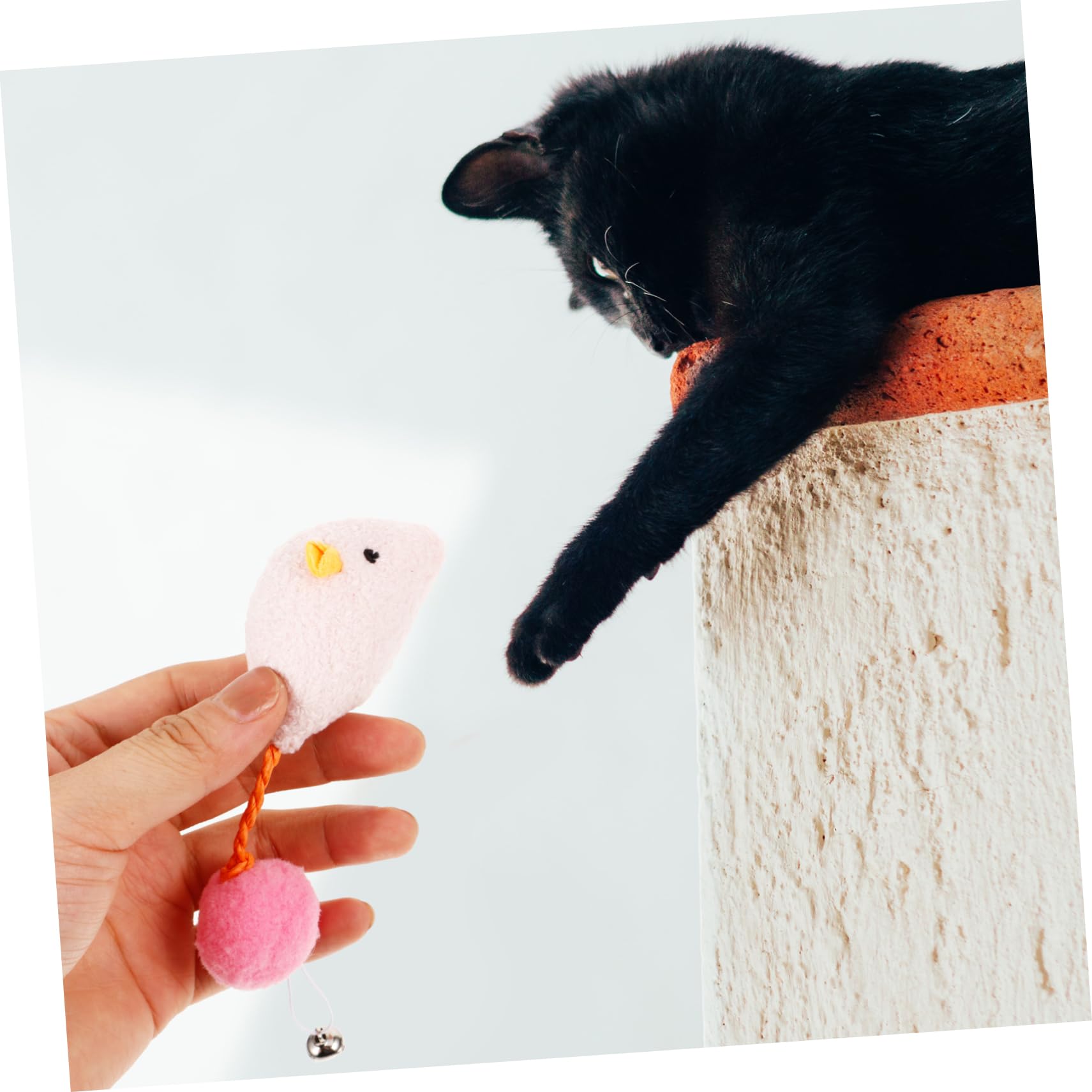 ibasenice 6pièces Jouet Souris pour Chat Et Chaton Jouet Interactif avec Clochette pour Entraînement Physique