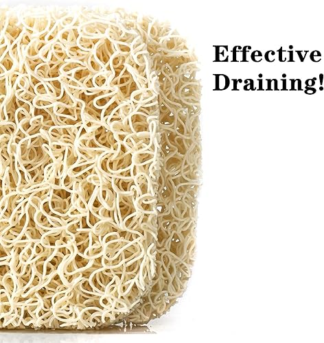 Miniatura 4 de 12 almohadillas ahorradoras de jabón sin BPA para barra de jabón, antideslizante, autodrenante, elevador de jabón para ducha, cocina, baño, beige