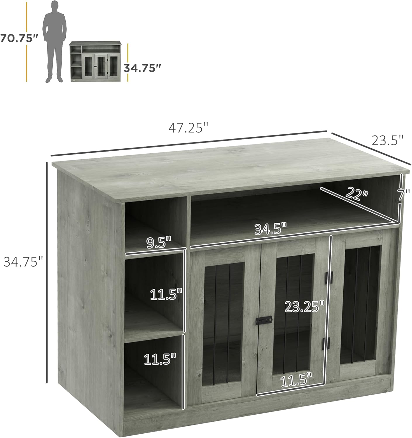 Stylish Comfort: Review of the PawHut Dog Crate Furniture for Your Furry Friend