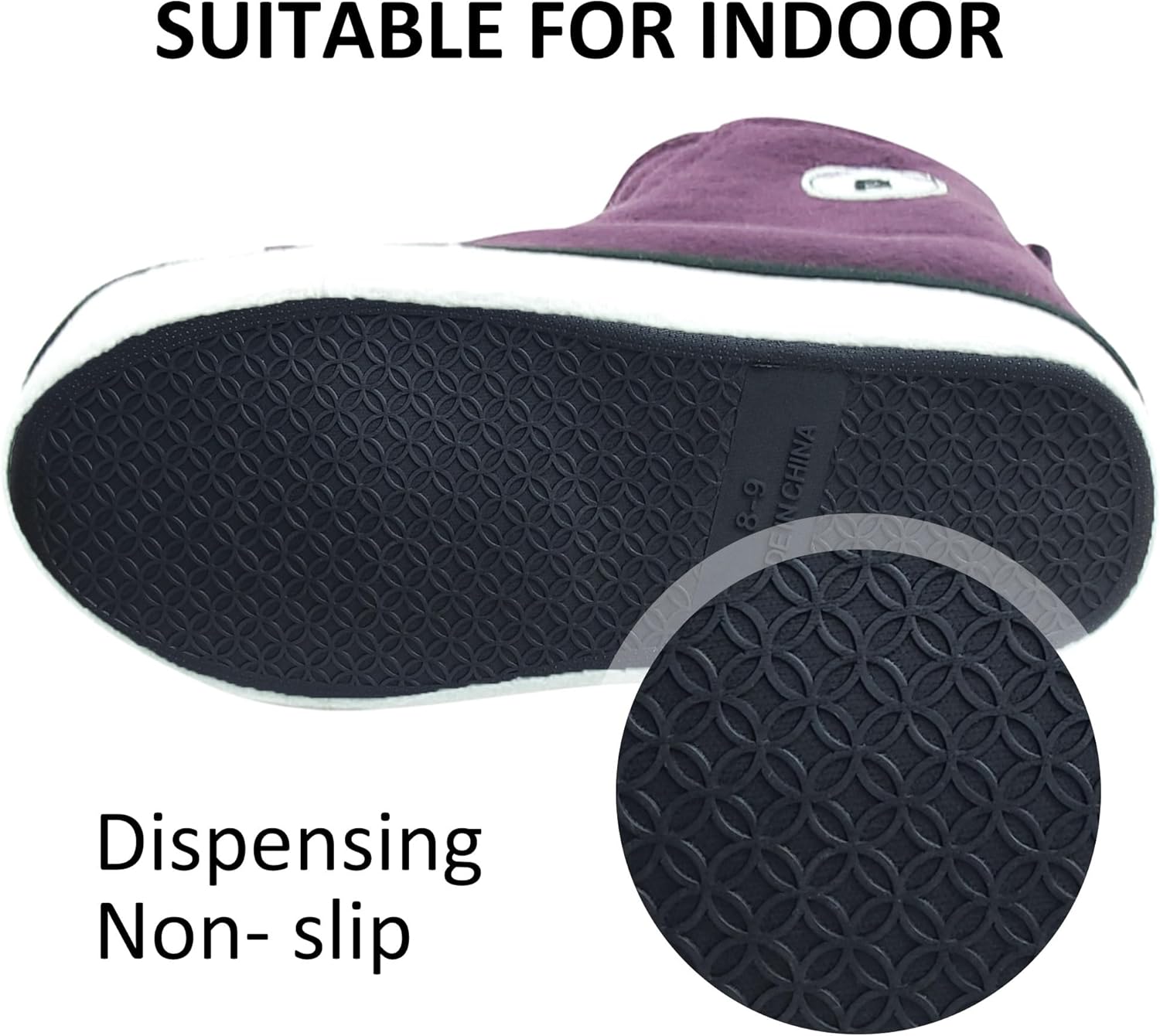 Women Warm Indoor Slipper Boots Women's Winter Anti-Slip Ankle Booties Slip On Fur ... - Image 7