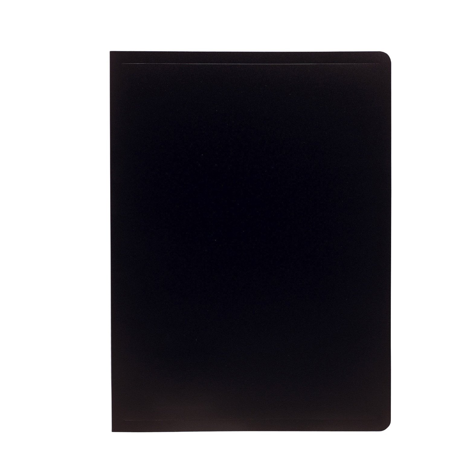 Exacompta 85101E - Carpeta de 100 fundas PVC, A4, color negro