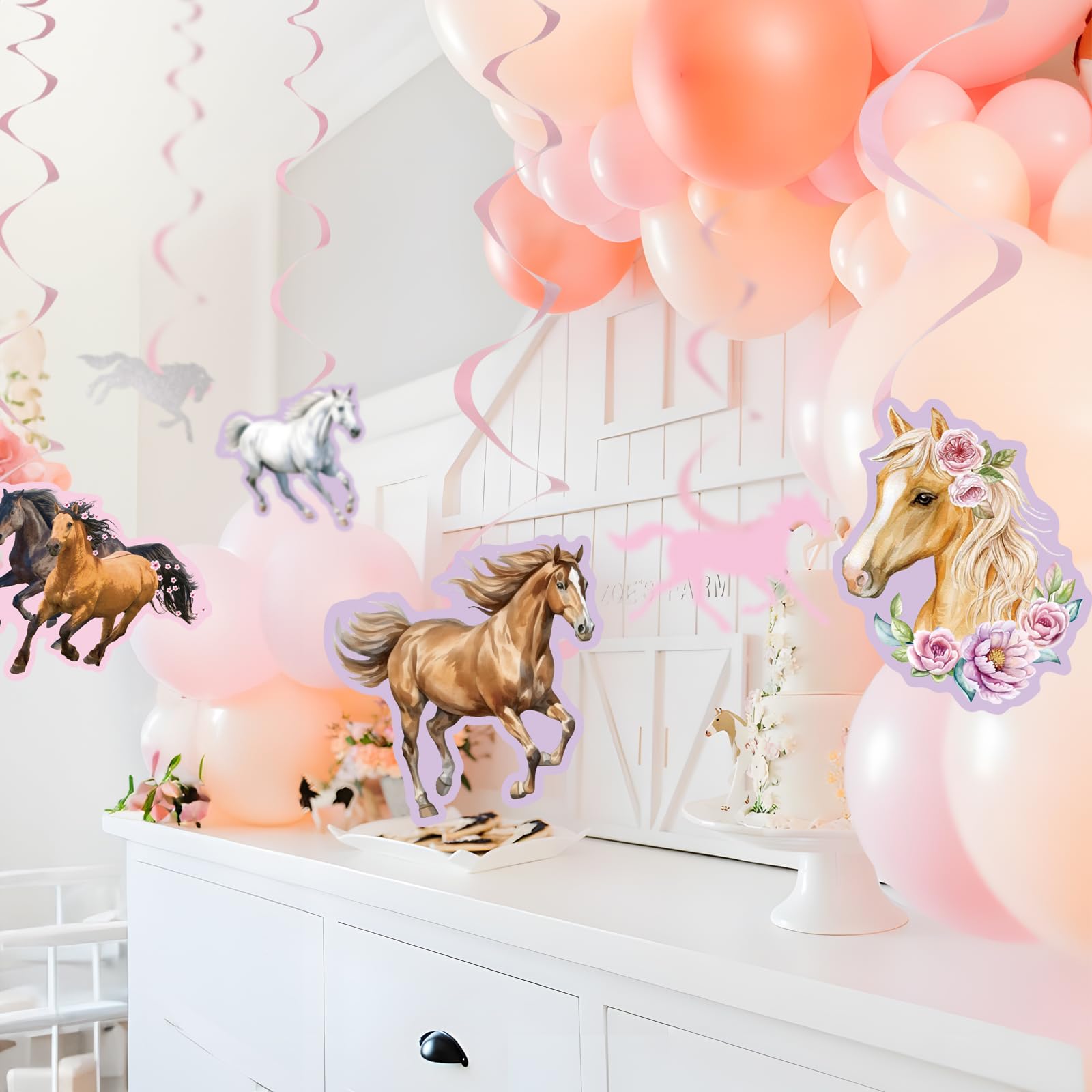 25 decorazioni per torta di compleanno per ragazze, cowgirl occidentale, decorazioni per cupcake con stivali da cavallo, decorazioni per torte di compleanno da corsa di cavalli