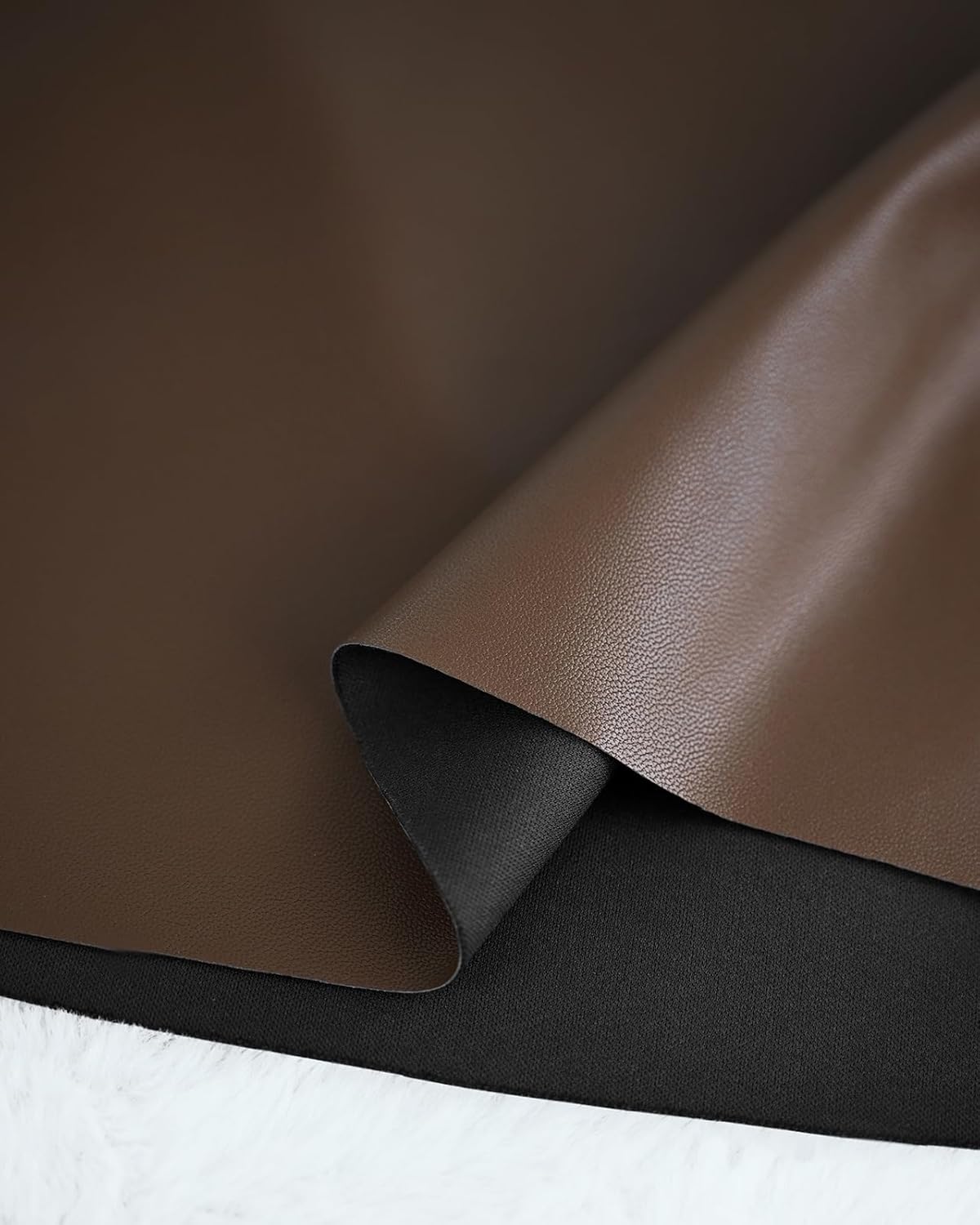 VividMosaic Women's Y2K Black Leather Mini Skirt High Waisted Side Zipper Stretchy Faux PU Bodycon Short Skirts - Image 6