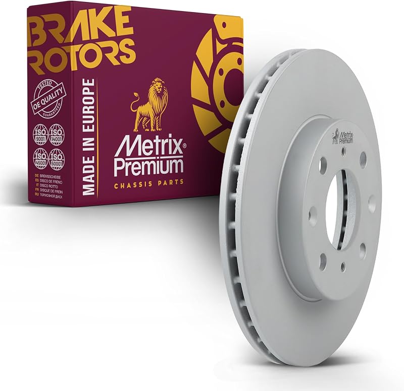 Disco de freio dianteiro revestido METRIX PREMIUM CHASSIS PARTS 240 mm para Honda Civic – 1 unidade