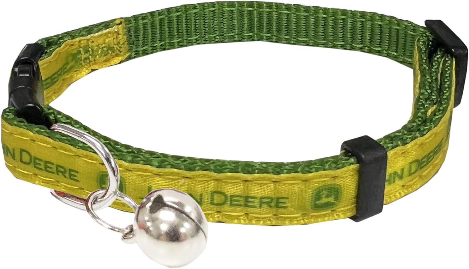 Pets First John Deere Satin Cat Collar, Shiny & Colorful