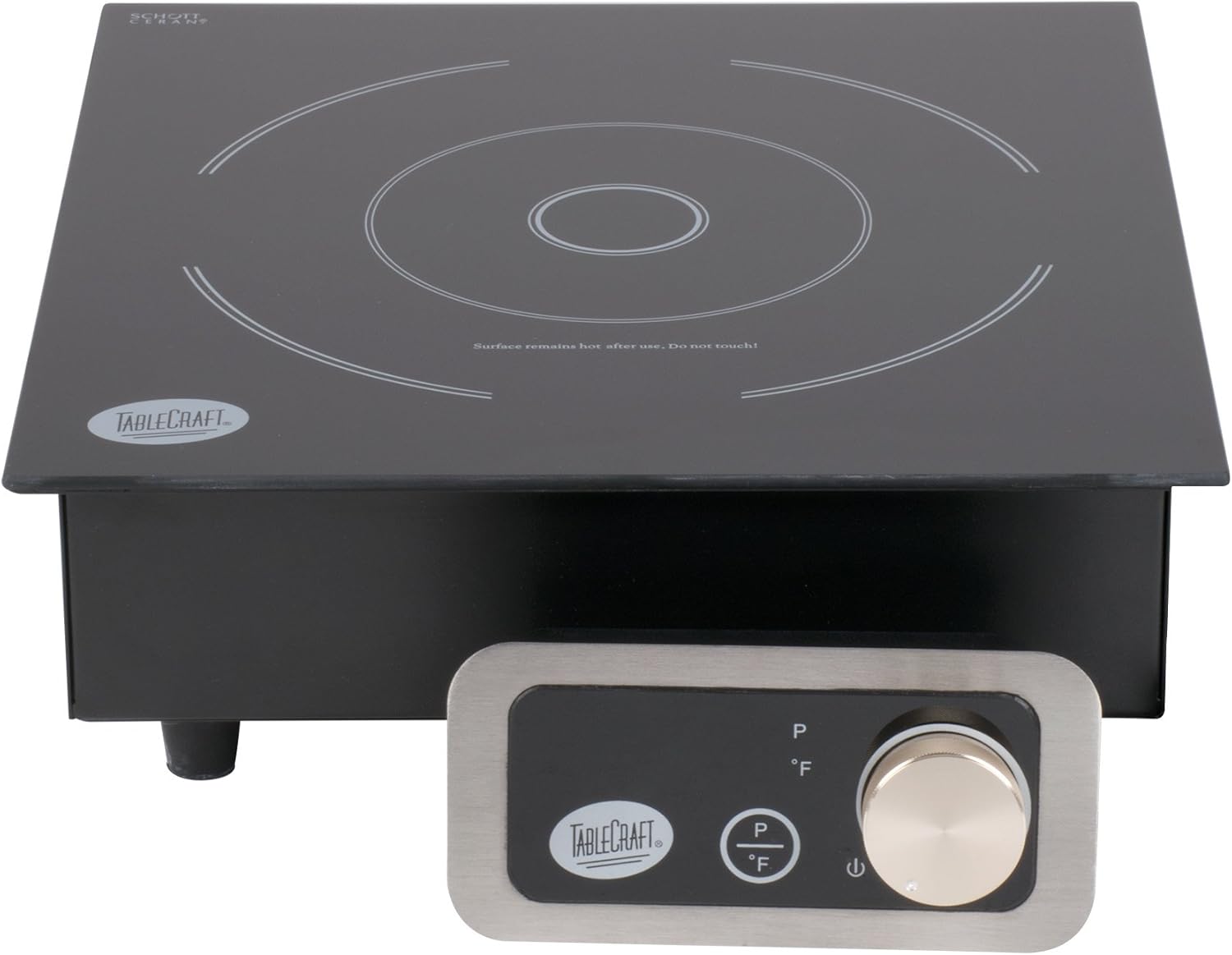 Tablecraft CW40196 Drop In / Countertop Induction Range - 120V, 1800W