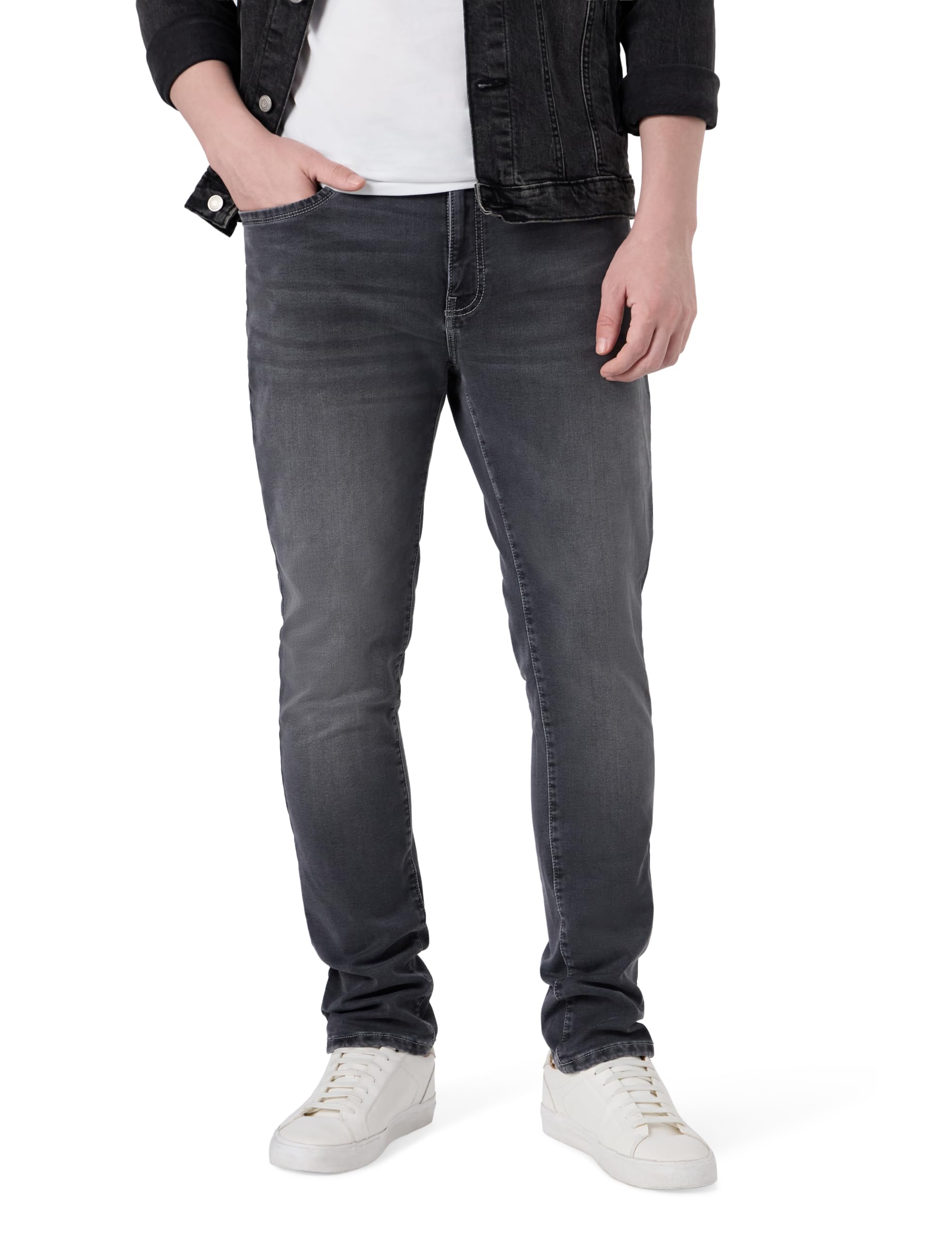 symbol premium Men's Slim Fit Stretchable Jeans | Casual Denim | Cotton Stretch | Fashion Shades of Black & Blue (Available in Plus Size)-picture-12