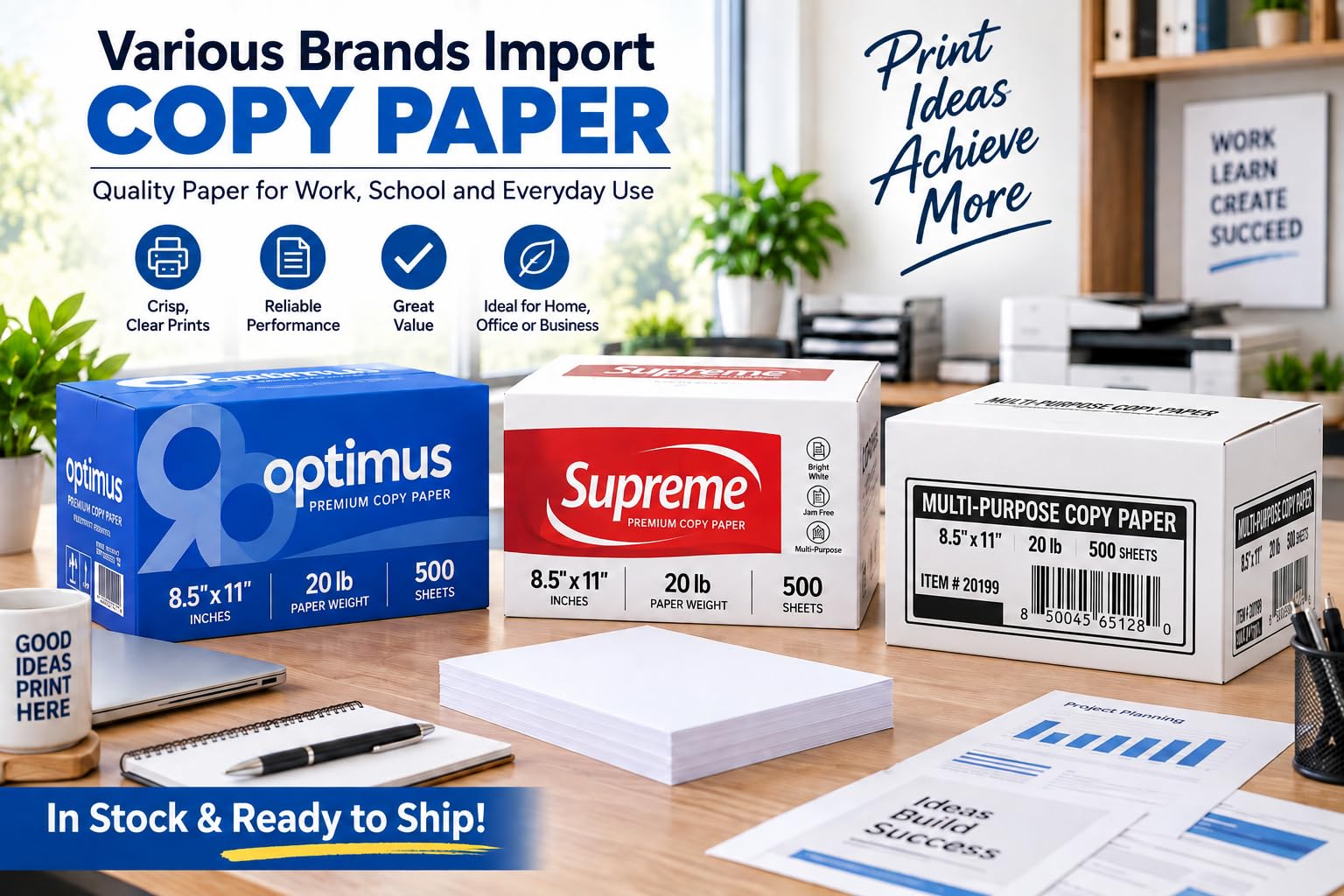 Amazon.com : Multipurpose Copy and Print Paper, 8.5 x 11, 92