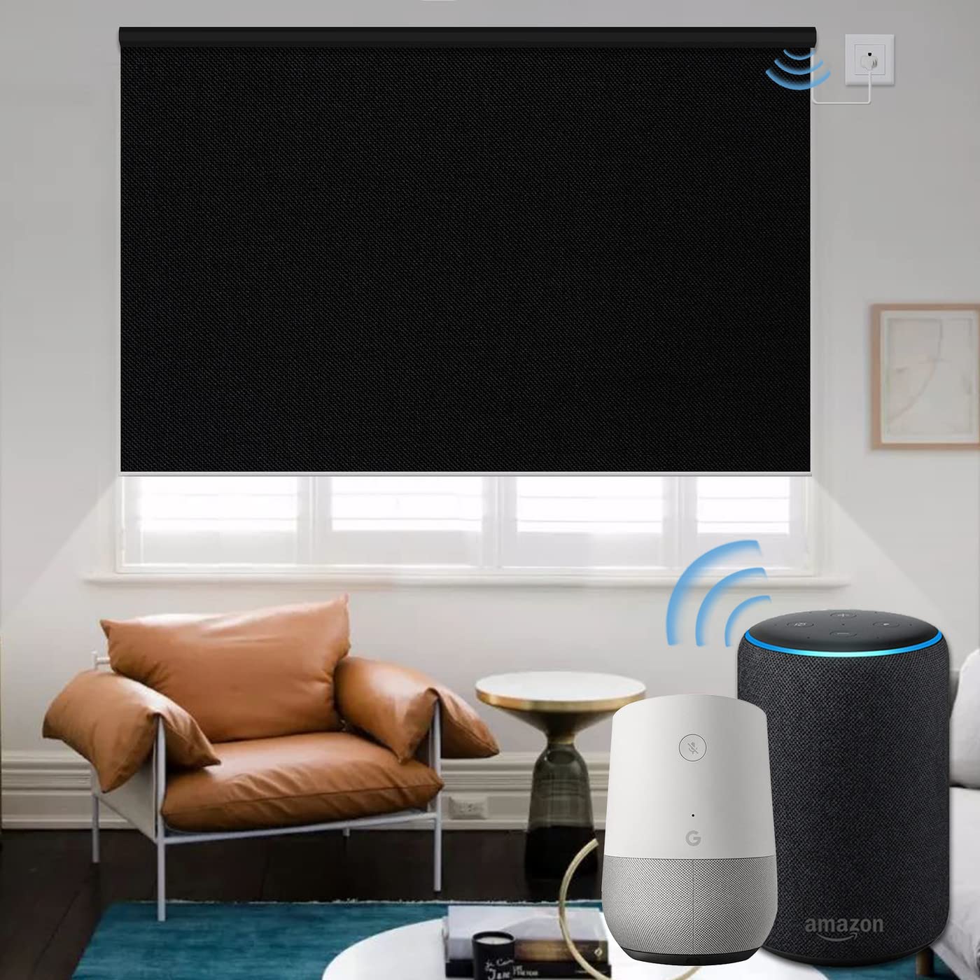 Amazon｜Graywind 電動ロールスクリーン Alexa/Google/Siri対応 完全