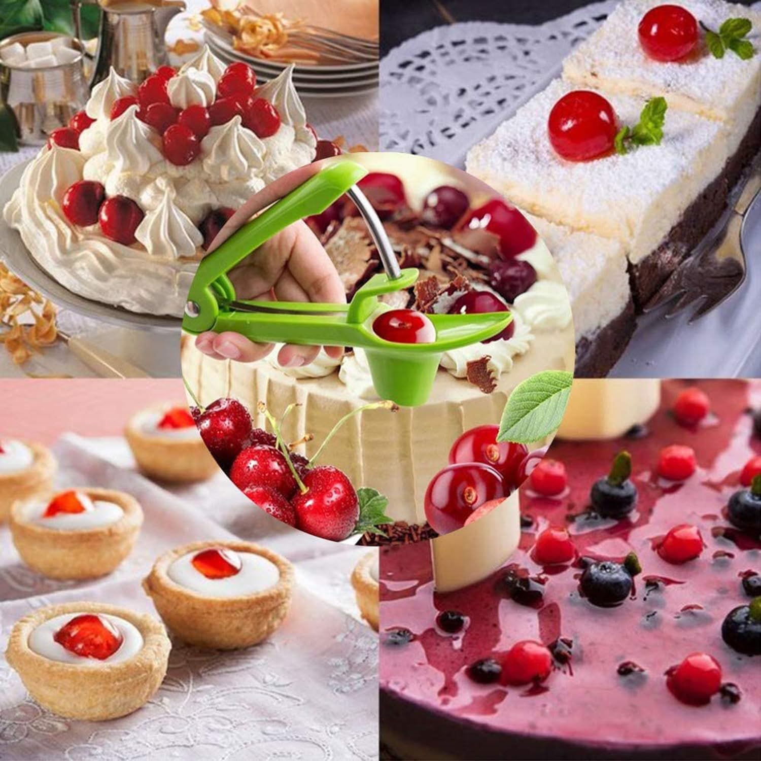 Disossatore Di Ciliegie, Snocciolatore Ciliegie In Acciaio