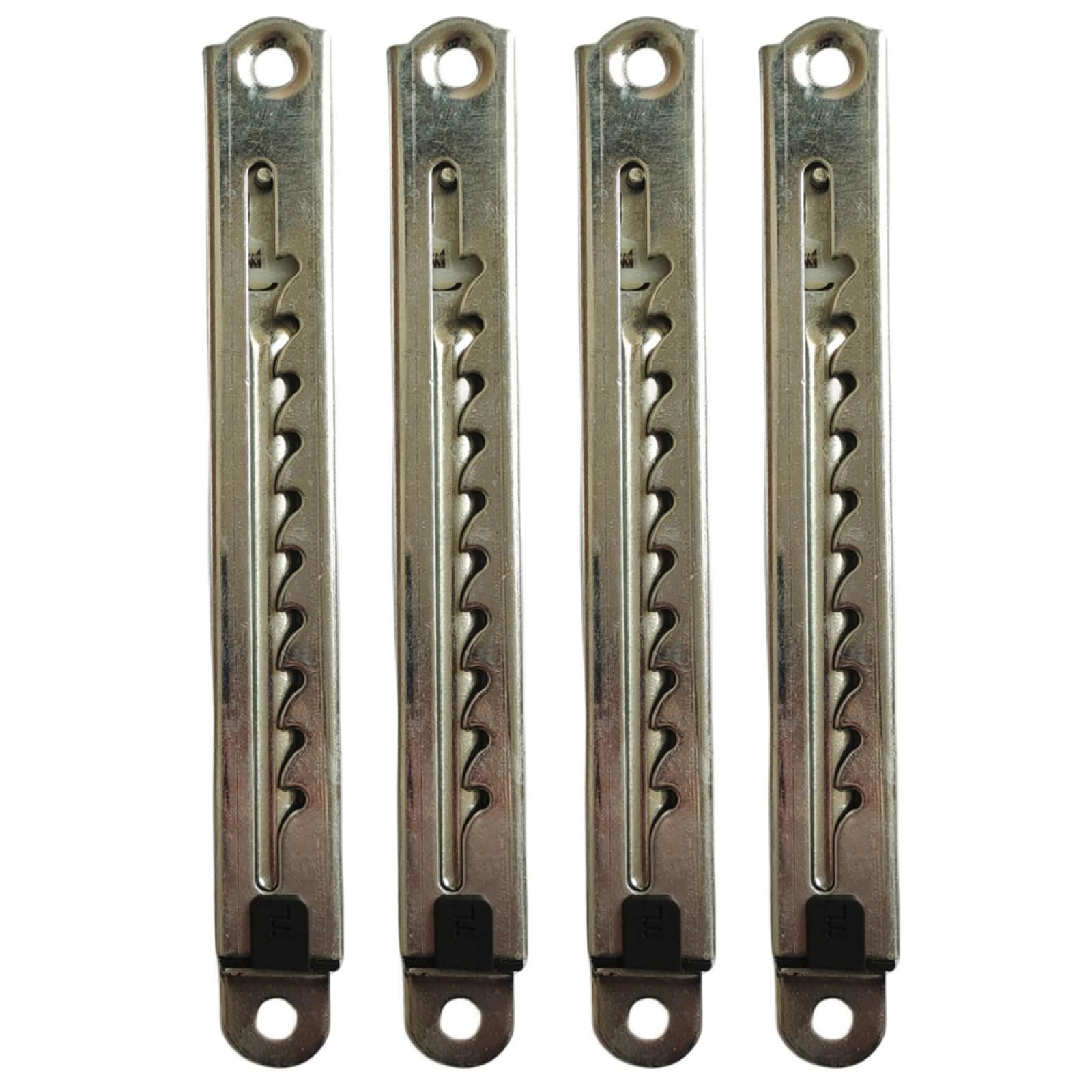 Adjustable Telescopic Hinges, Adjustable Lifting Bar Hinges, Hinge Headrest, Height Adjustable Hinge, Not Easy to Bend and Break, Lifting Hinge for Adjusting Sofa, Pack of 4