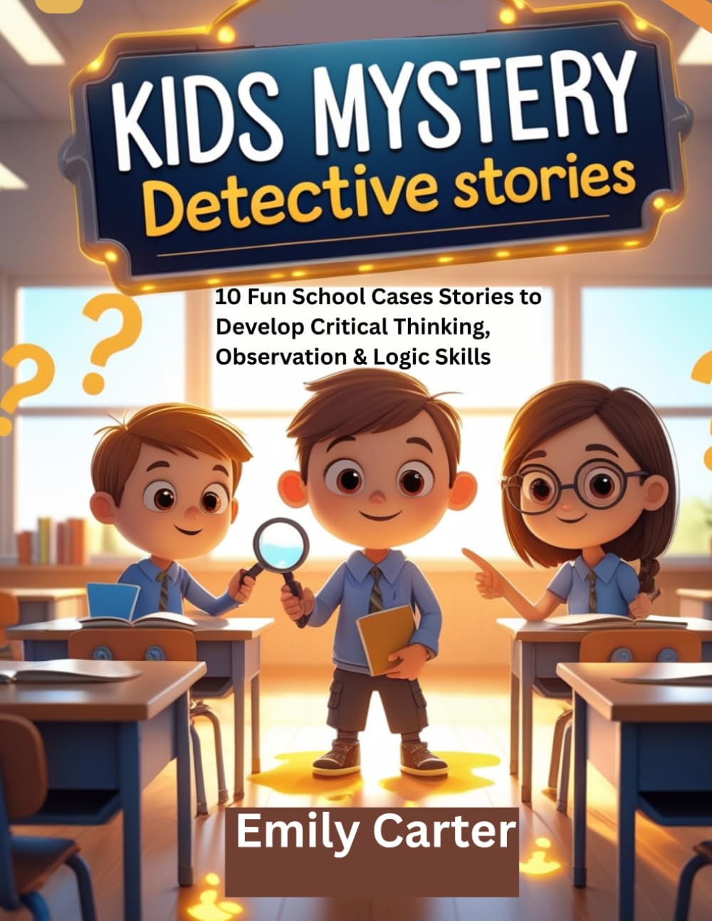Kids Mystery Detective Stories: 10 Fun School Cases Stories to Develop Critical Thinking, Observation & Logic Skills