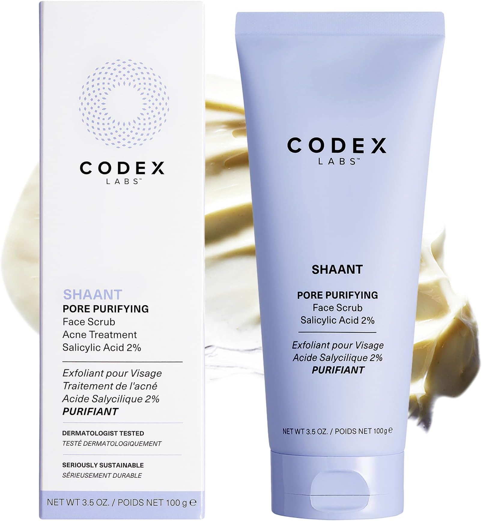Purifying Acne Face Scrub by Codex Labs