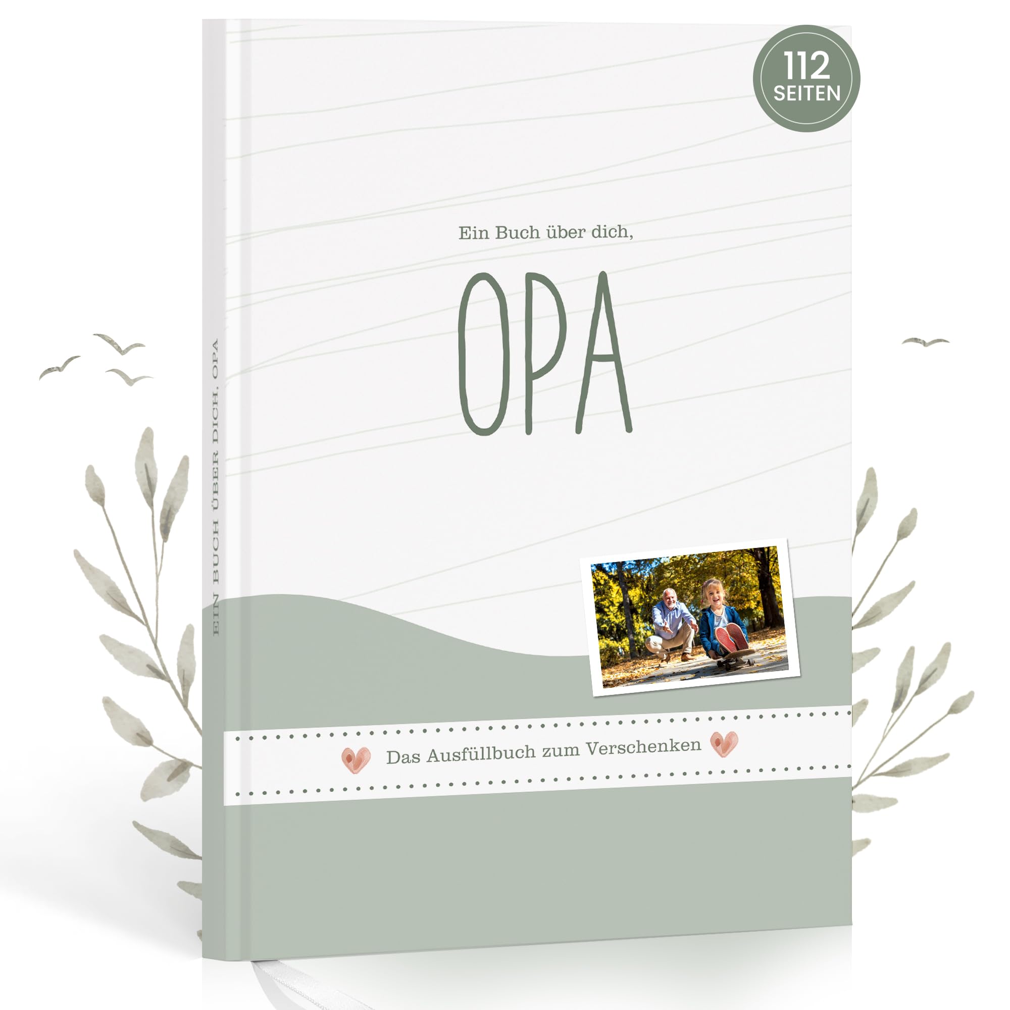 Hyggartn Opa, erzähl mal – Persönliches Erinnerungsbuch zum Ausfüllen, besonderes Geschenk für Opa, um seine Lebensgeschichte für immer festzuhalten