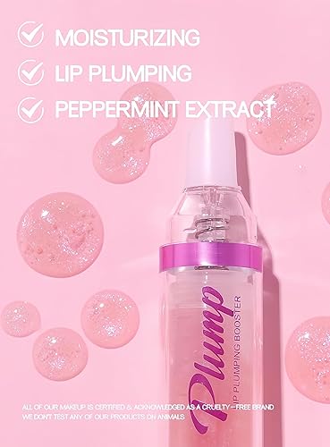 Miniatura 3 de Melemando 6 colores de brillo de labios voluminoso, brillo hidratante de larga duración, brillo labial regordete, aceite hidratante para mujeres y