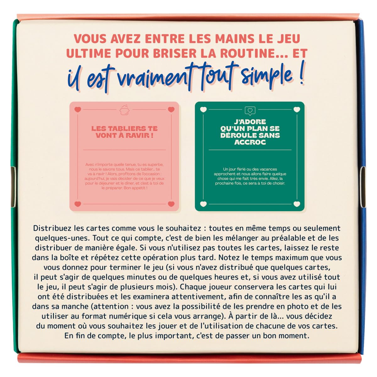 Carte Mr. Wonderful Avec Messages Secrets - 9 Choses Que J'aime Trop Chez Toi