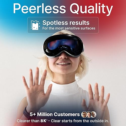 Miniatura 7 de Kit de limpieza de lentes de gafas Koala (2x) 8 oz + (1x) 2 oz botella de limpiador de gafas + (3x) paño de microfibra Juego de limpieza