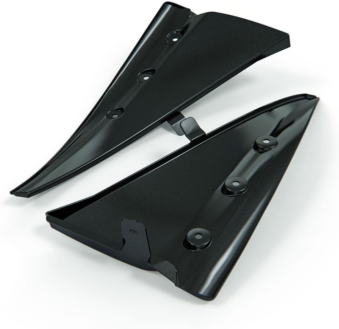 ACS Composite Enhanced Splash Guard in Carbon Flash for C7 Corvette Stingray Grand Sport & Z06. High Durability and Rigidity for Ultimate Rock chip Protection (ACS Composite Front Only (2 Total))