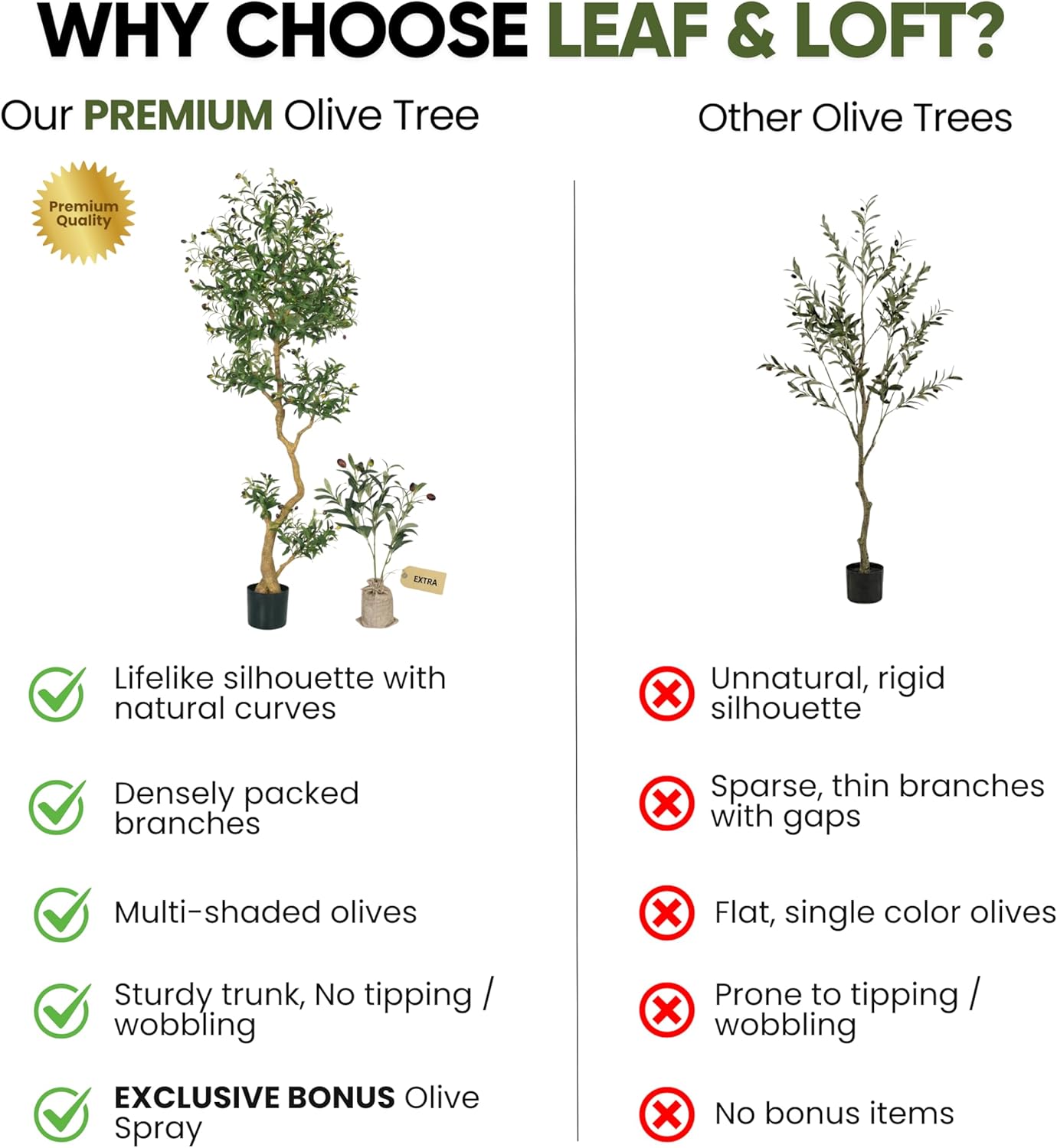 Fake Olive Tree 7.0 Feet – Artificial Plants Indoor, Faux Olive Tree, Fake Tree for Home Decor, Faux Trees Indoor for Living Room, Office, Bedroom – Tall Artificial Trees for Home, Designer Tree