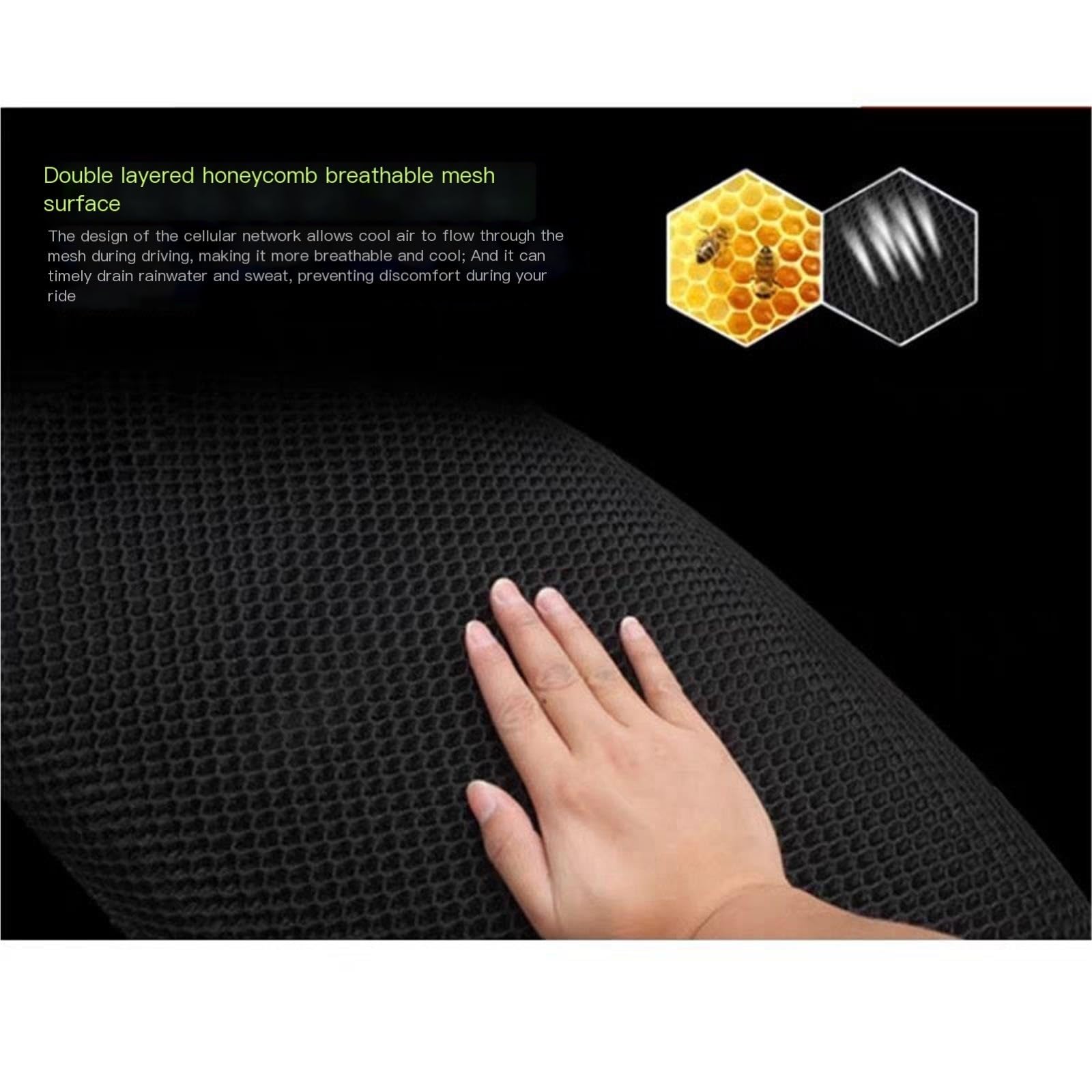 Per 990 1090 1190 ADV 1290 SUPER Adventure Cuscino Per Moto Coprisedile In Nylon 3D Tessuto A Rete Accessori Per Coprisedili A Sella