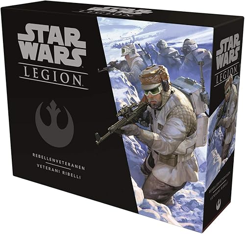 Asmodee Atomic Mass Games Star Wars Legion Rebel Veterans Expansión Mesa 2 jugadores a partir de 14 años 120-180 minutos Alemán
