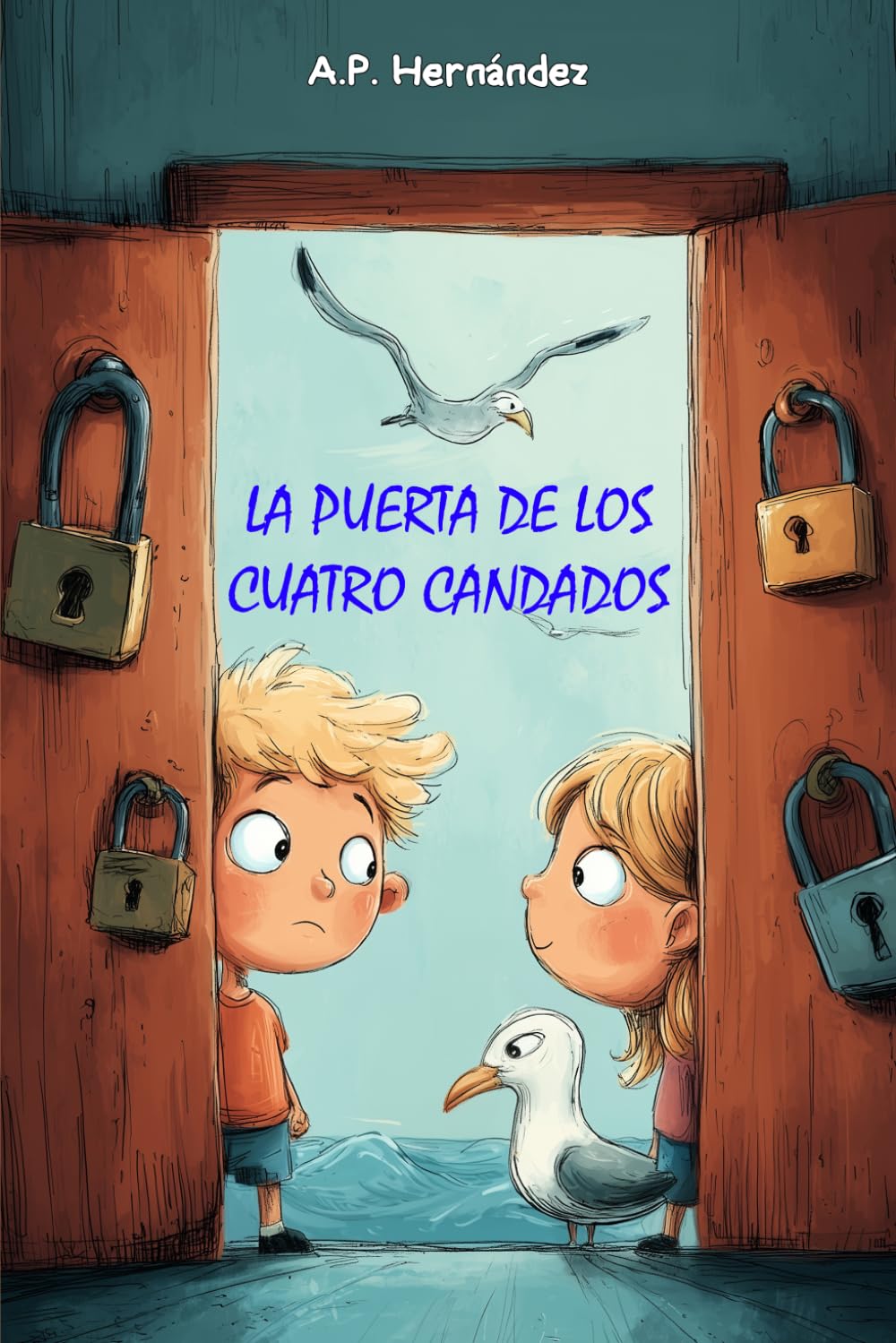 La Puerta de los Cuatro Candados: Un libro infantil de fantasía y aventura. A partir de 8 años