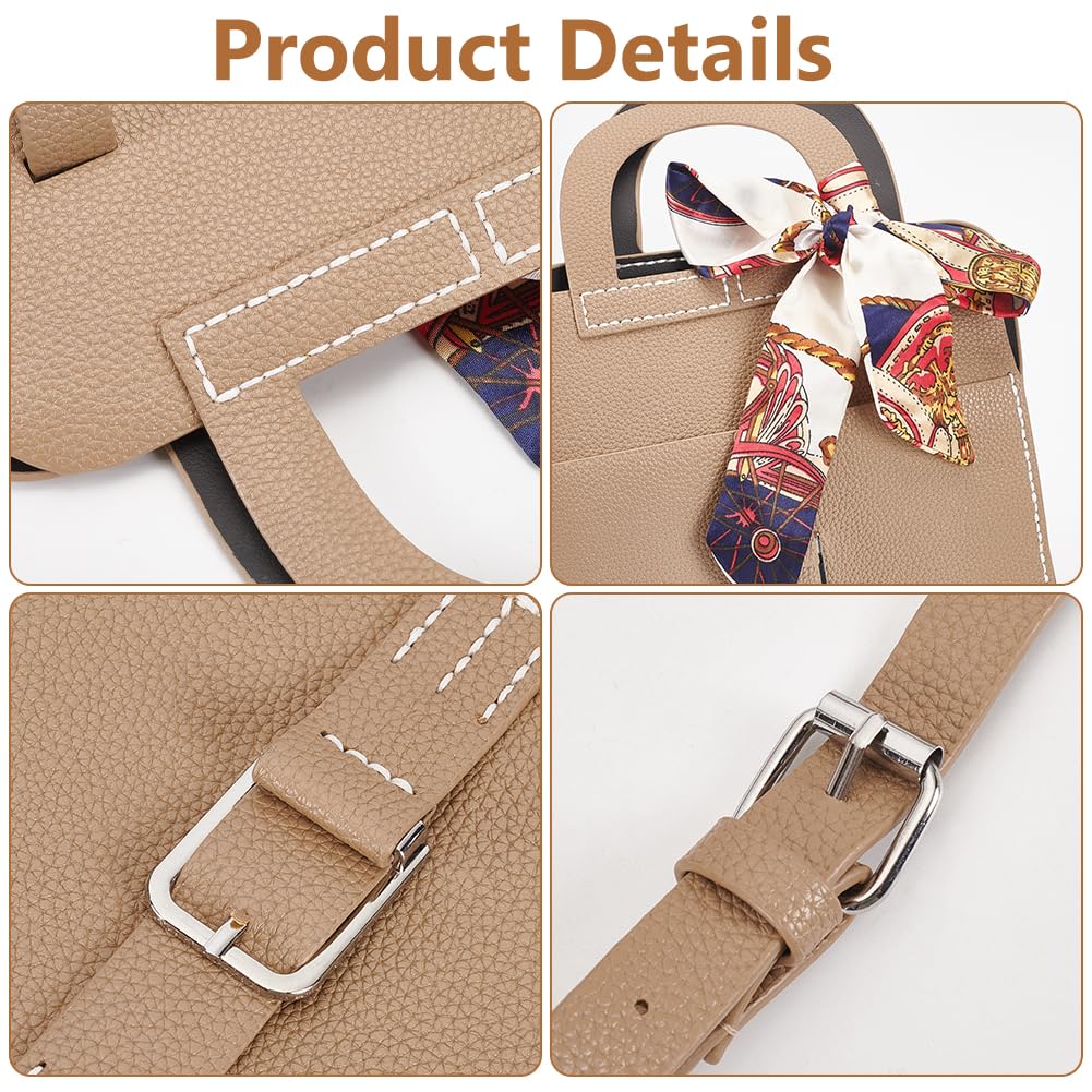 WADORN 17 pz Kit per La Creazione di Borse A Tracolla Artigianali In Pelle Fai-Da-Te, Borsa All