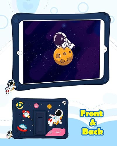 Vista 119 de Funda para iPad Air de 11 pulgadas M2 2024/M3 2025/Air 5ª/4ª generación, Pro 11 pulgadas, funda de silicona con soporte para iPad Air 10.9/Air5/Air4