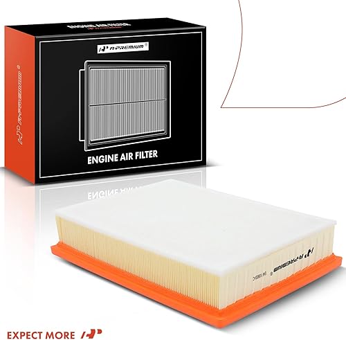 Miniatura 8 de A-Premium Filtro de aire de motor de 2 piezas compatible con Lexus GX460 y Toyota 4Runner, FJ Cruiser, 2010-2023, 4.0L 4.6L, panel flexible,