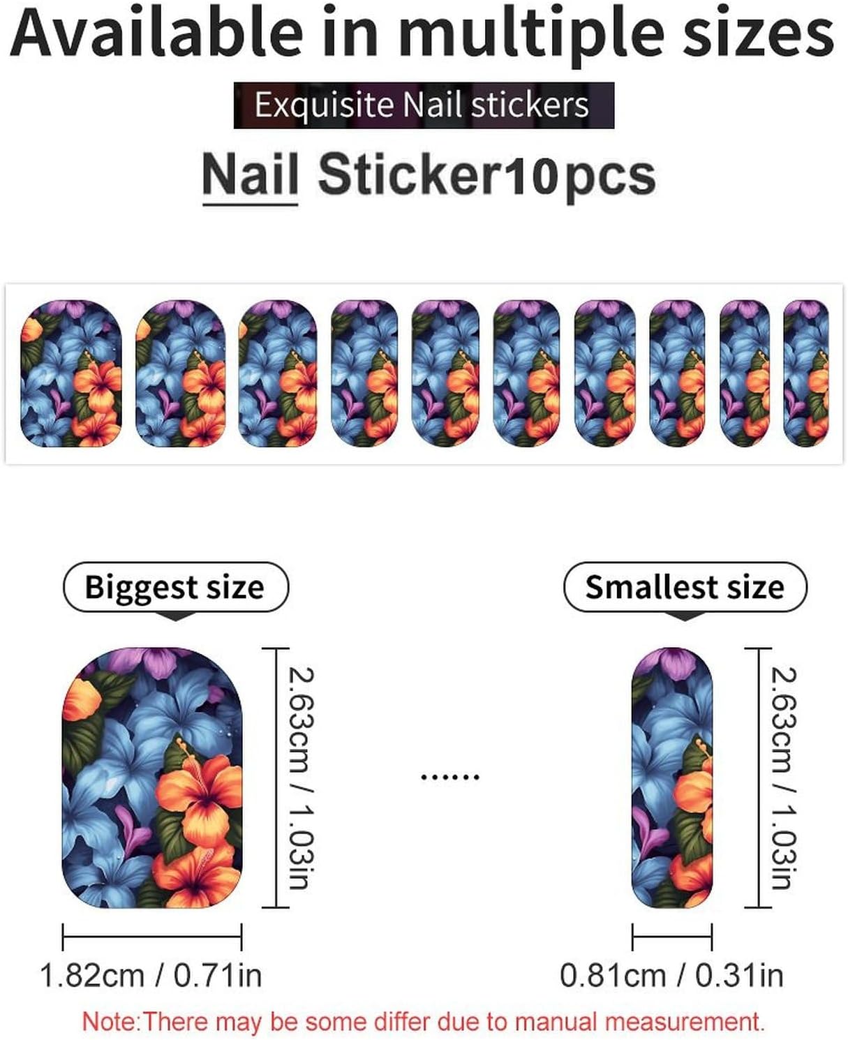 Nail Strips Bundle Full Wrap Long Lasting Nail Polish Strips Easy Application and Removal Salon Quality Self Adhesive Art Stickers for Women Gifts