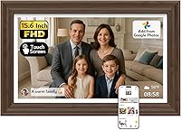 Vista 23 de NexFoto Marco de fotos digital de 10.1 pulgadas, 64 GB, pantalla táctil HD WiFi, marco de fotos electrónico, añade fotos de Google Photos, comparte