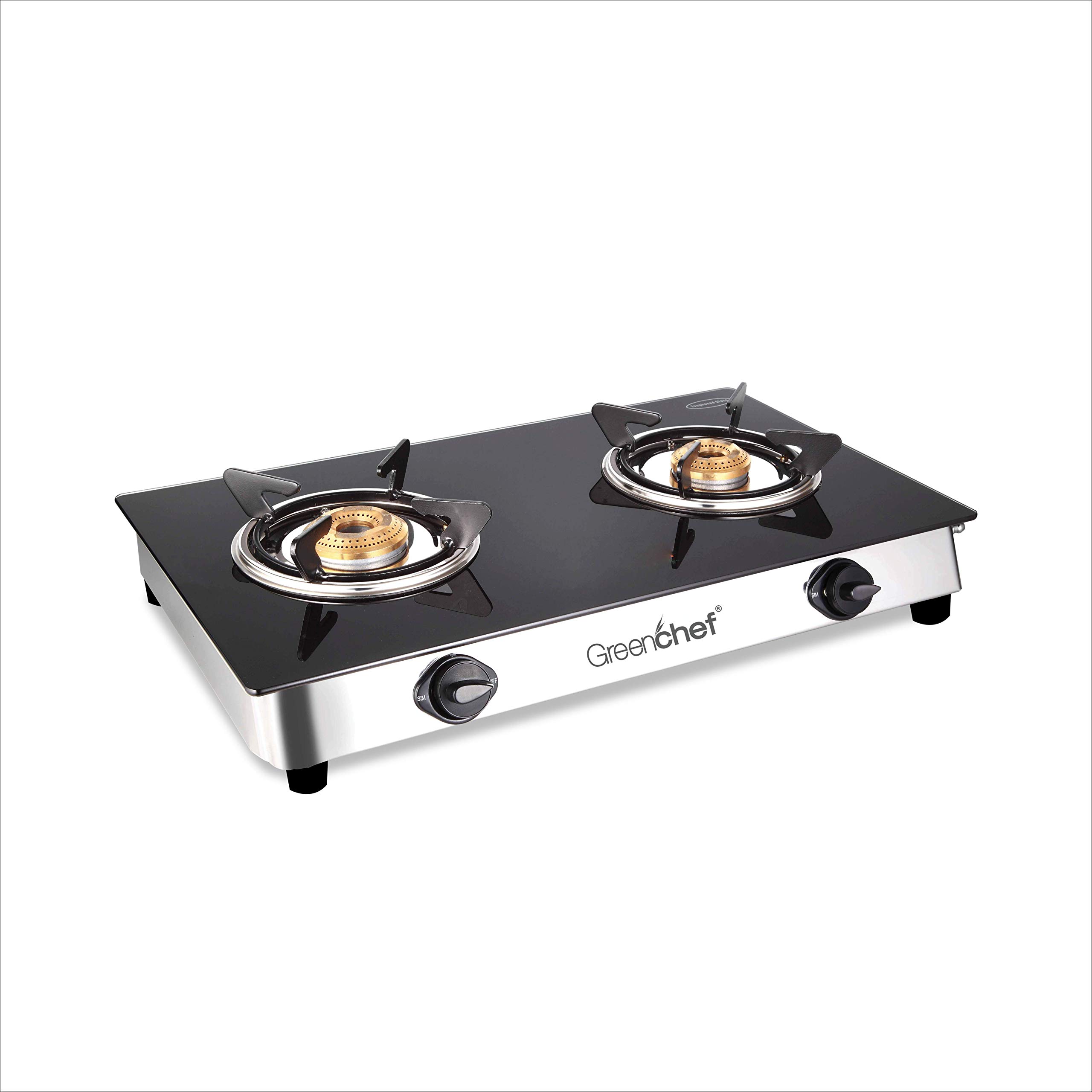greenchef glasstop namo 3 burner gas stove