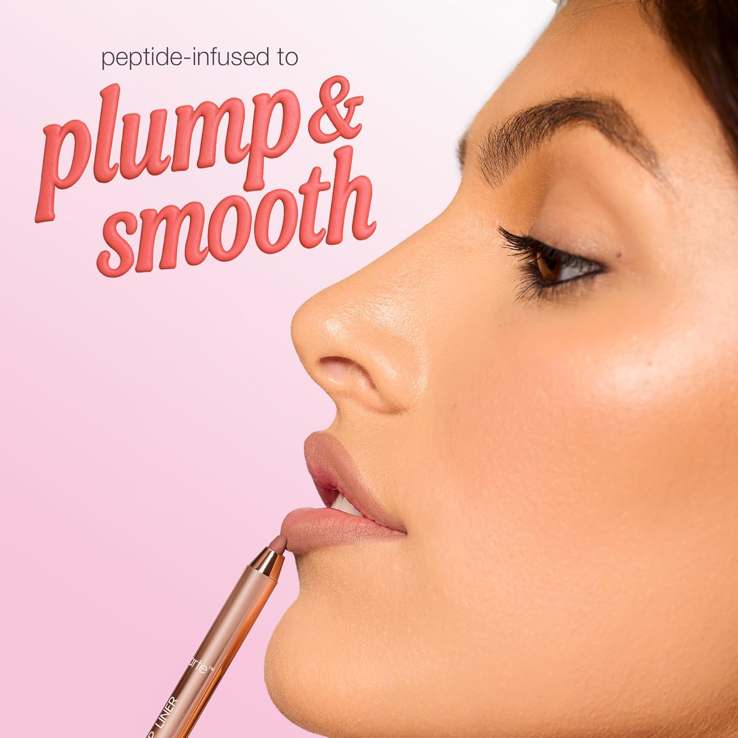 tarte maracuja juicy lip plump liner - Plumping Lip Liner with Hyaluronic Acid to Hydrate Lips, No-Needle Plumping Effect, Includes Mystery Charm, Vegan & Cruelty-Free, full size
