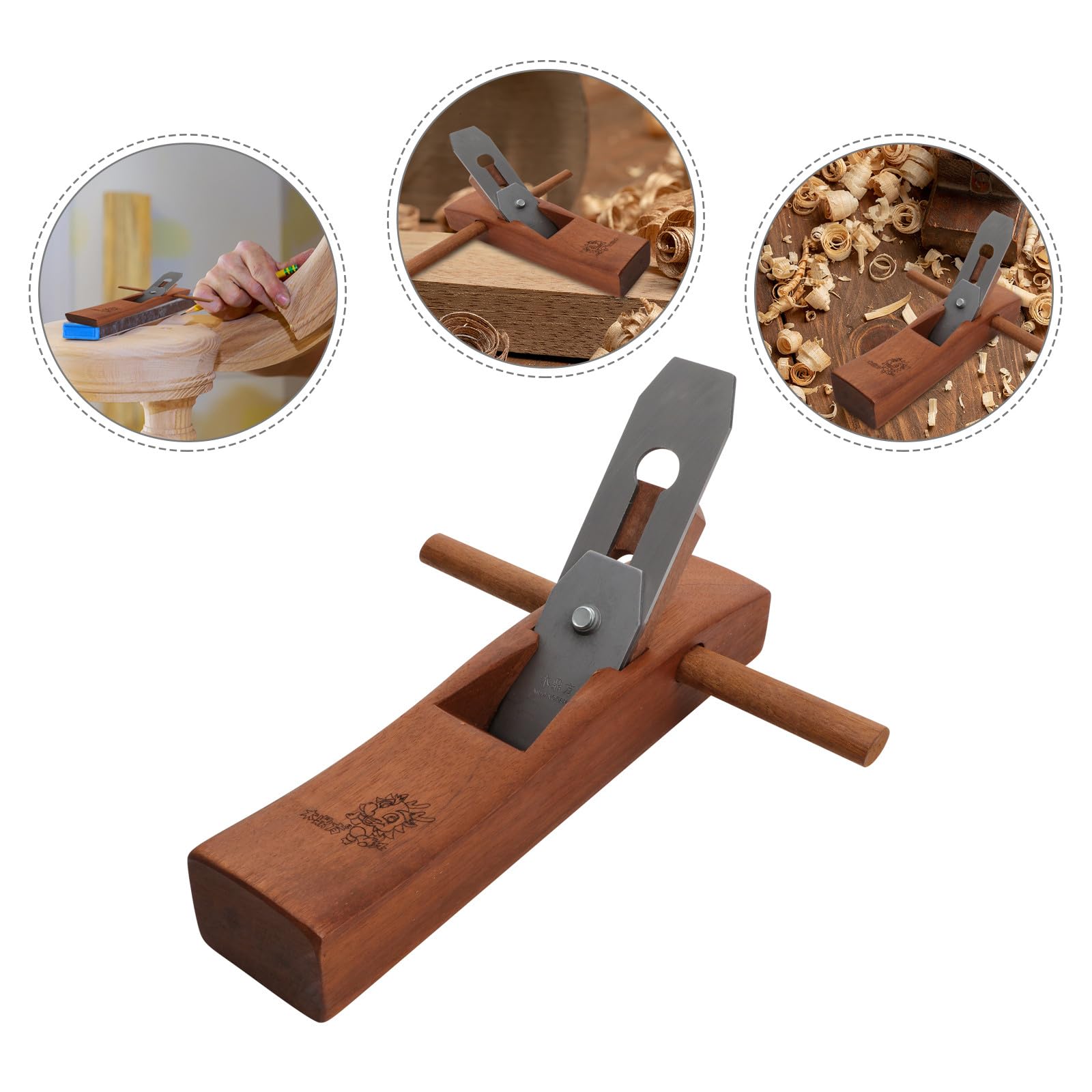 Lurrose Pialla Mano Utensile Falegnameria in Legno e Metallo Levigatore per Lavorazione Efficiente e Superficie Liscia per Carpentieri