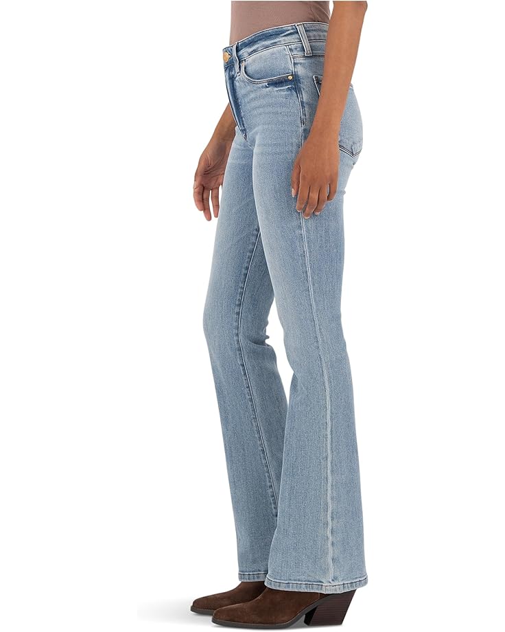 KUT from the Kloth Ana High-Rise Fab Ab Flare-Baby Dn All Over - #2 of 4