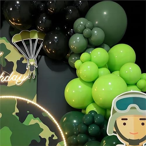 Miniatura 4 de Globos de arcoíris, 140 unidades de colores surtidos de 18, 12, 10, 5 pulgadas, paquete de globos de diferentes tamaños para cumpleaños, Halloween,