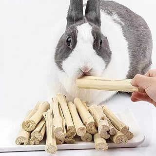 Sponsored Ad - Aenhan Natural Snacks Sweet Bamboo, Chew Toy Chew Sticks for Rabbits, Hamster, Chinchilla, Guinea Pig and S...