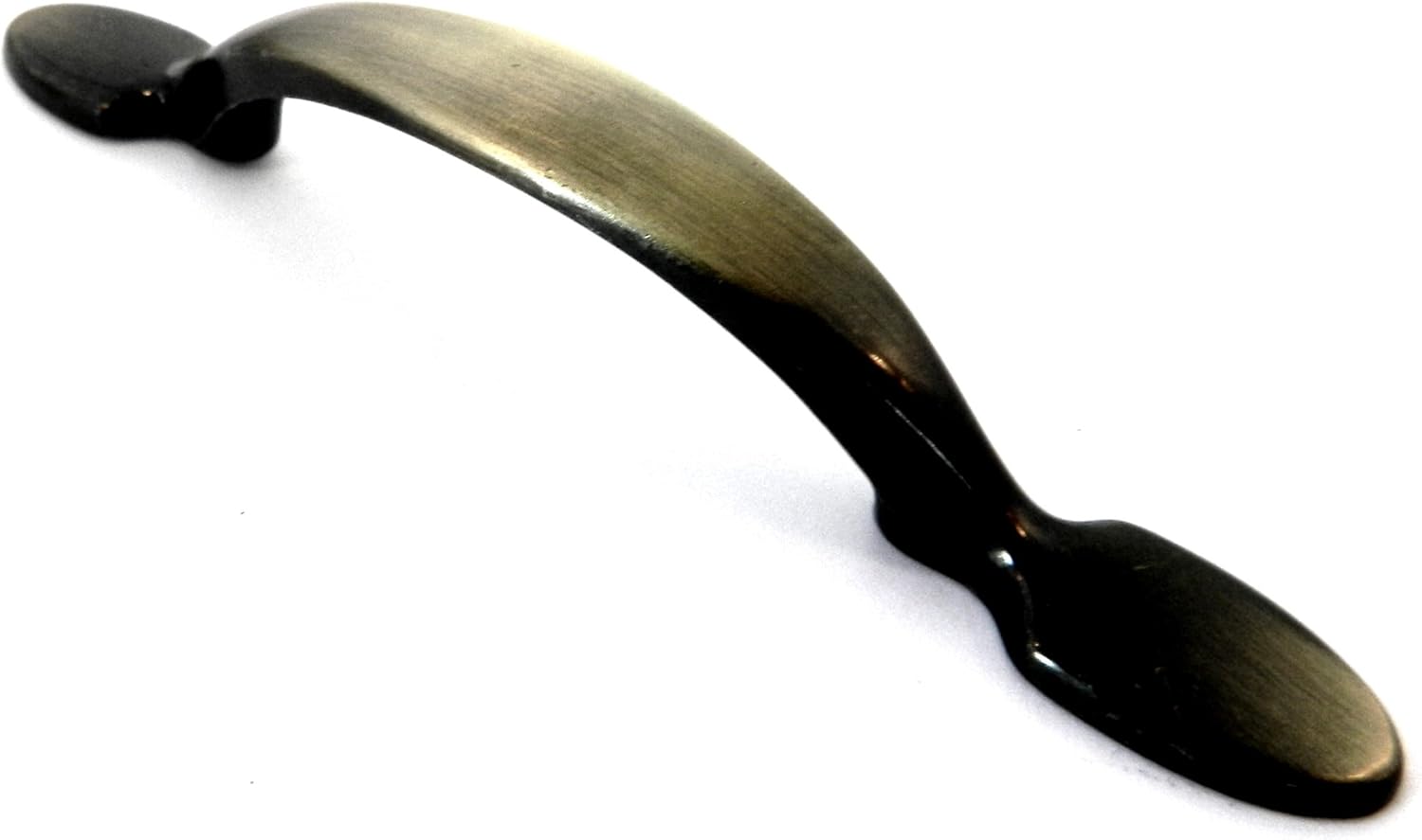 Showcase Antique Brass Cabinet 3" cc Handle Pull P2381-AB