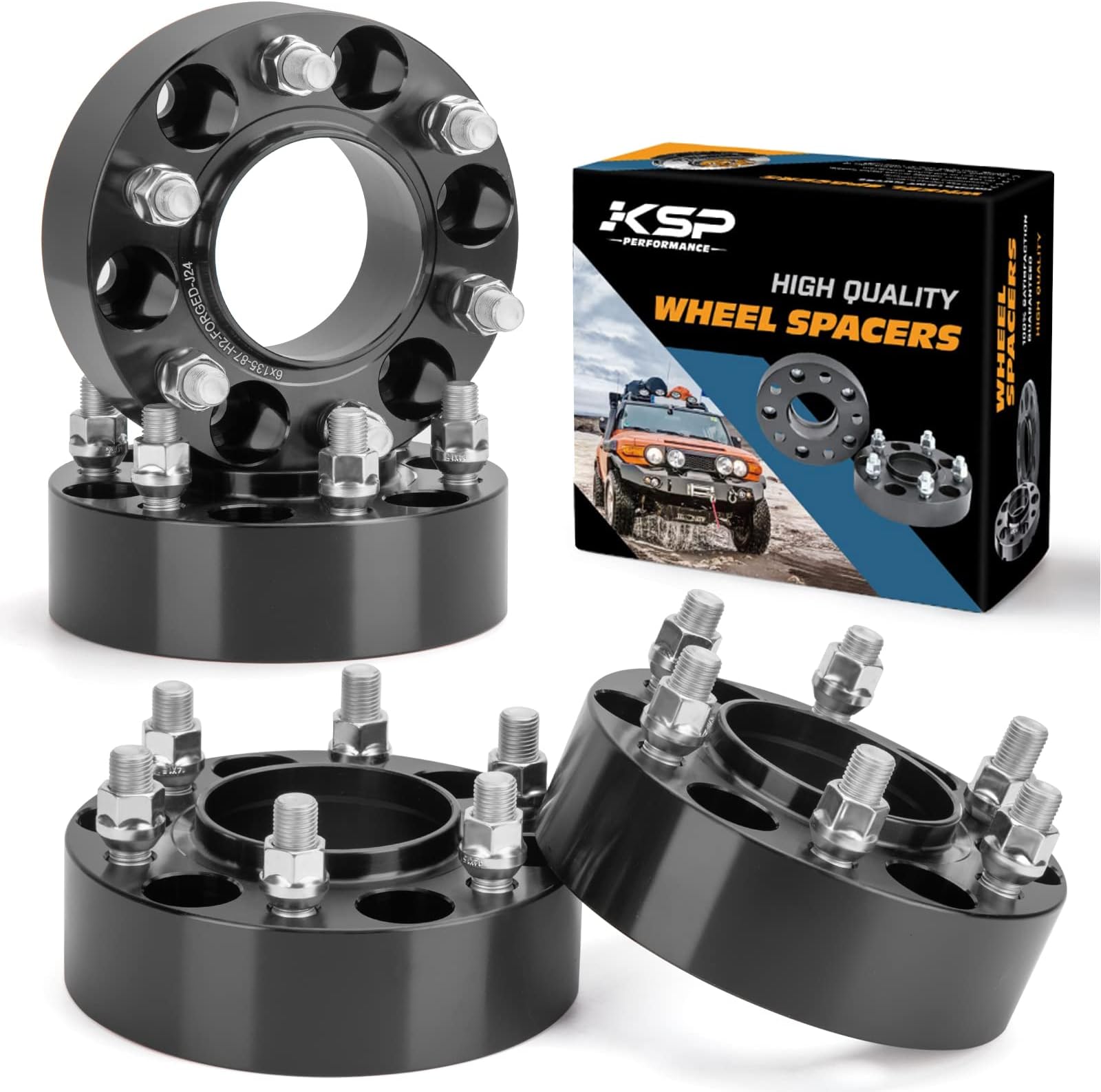 BDFHYK 6x135mm Wheel Spacers, 2 inch Hubcentric Wheel Spacer Compatible with F150