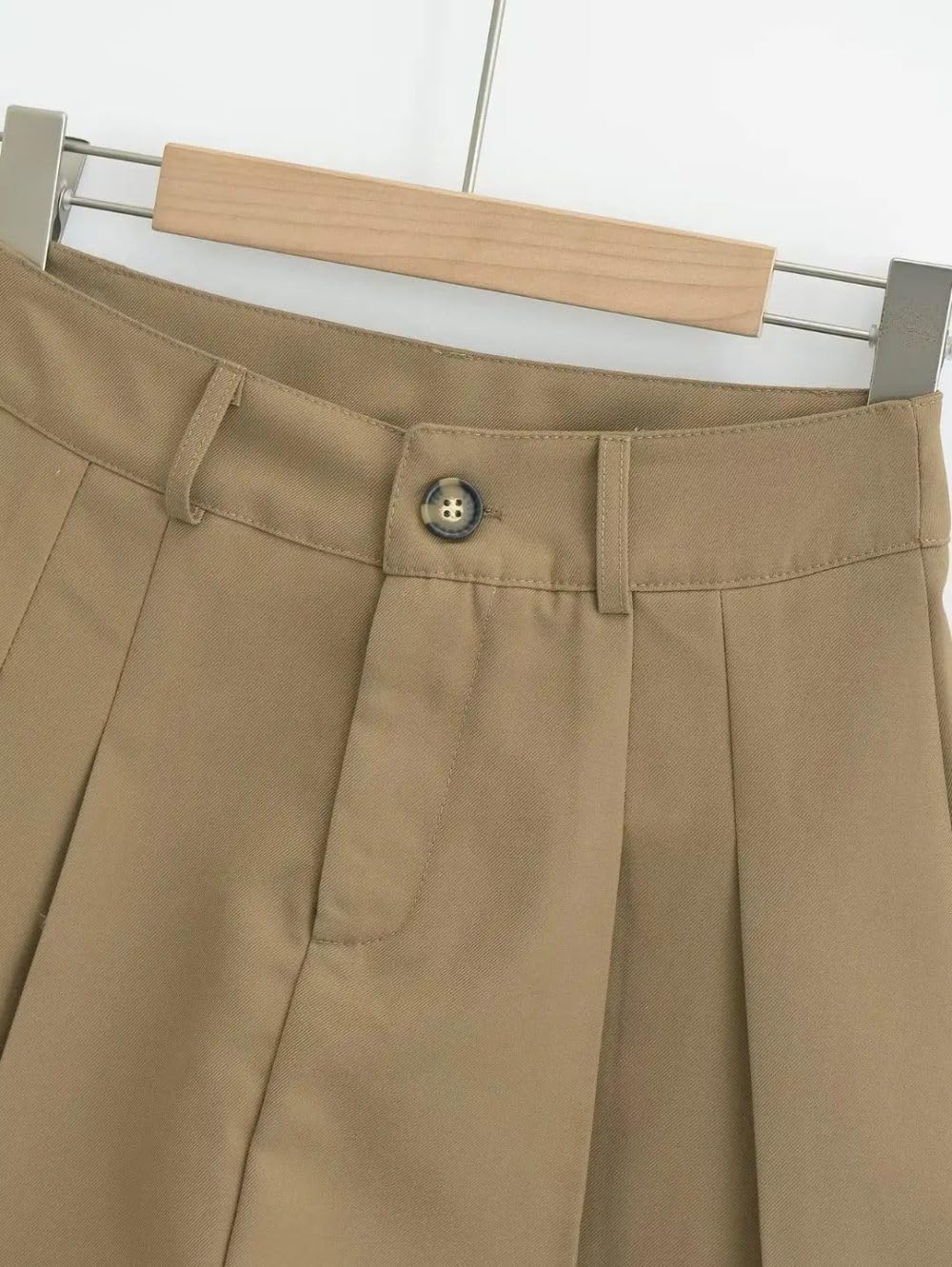 Falda Corta De Mujer - Moda De Verano, Minifalda Lisa De Mujer, Cintura Alta, Cremallera A La Cadera, Faldas Maxi Sexis para Mujer, Otoño