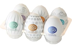 EGG Portable Male Masturbator Variety Pack (6-Pack)