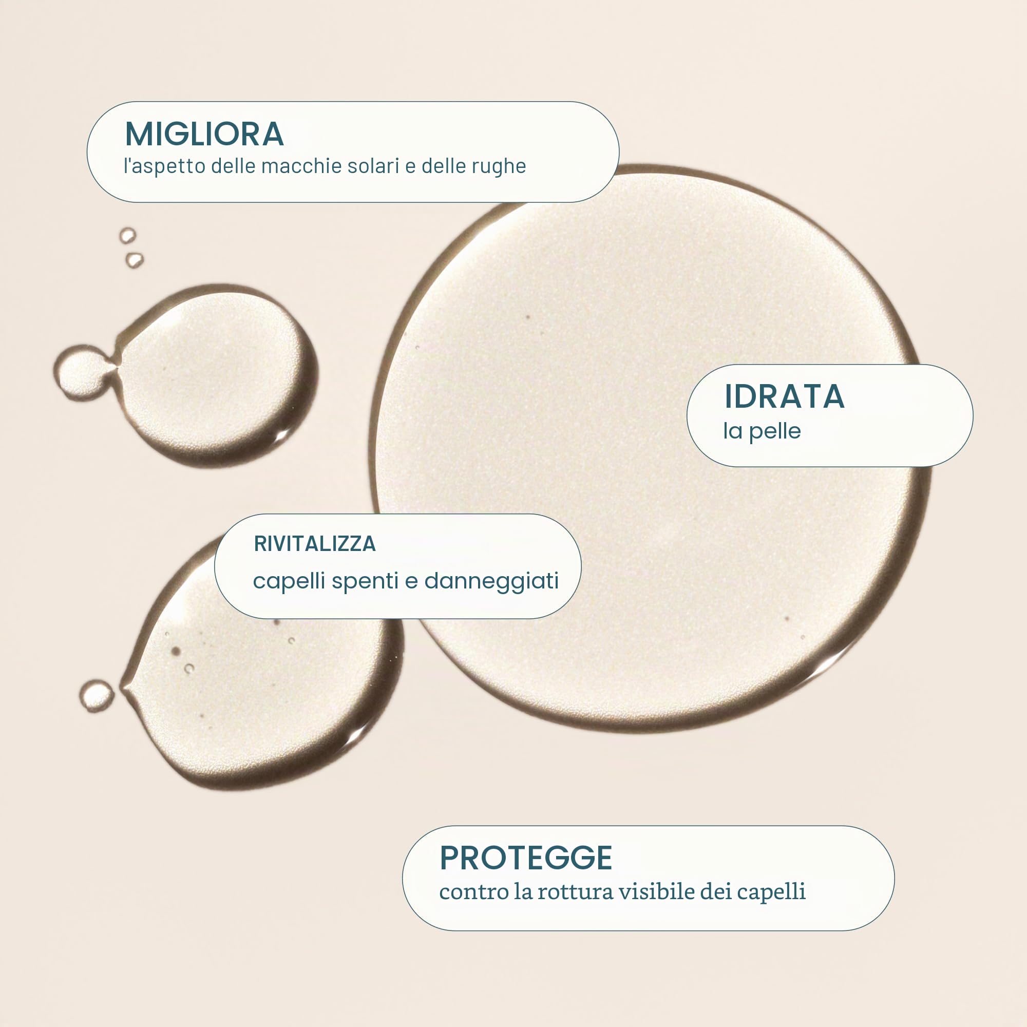 Cliganic Olio di Argan Biologico, puro al 100% (60ml) | per capelli, viso e pelle | Olio vettore spremuto a freddo, importato dal Marocco