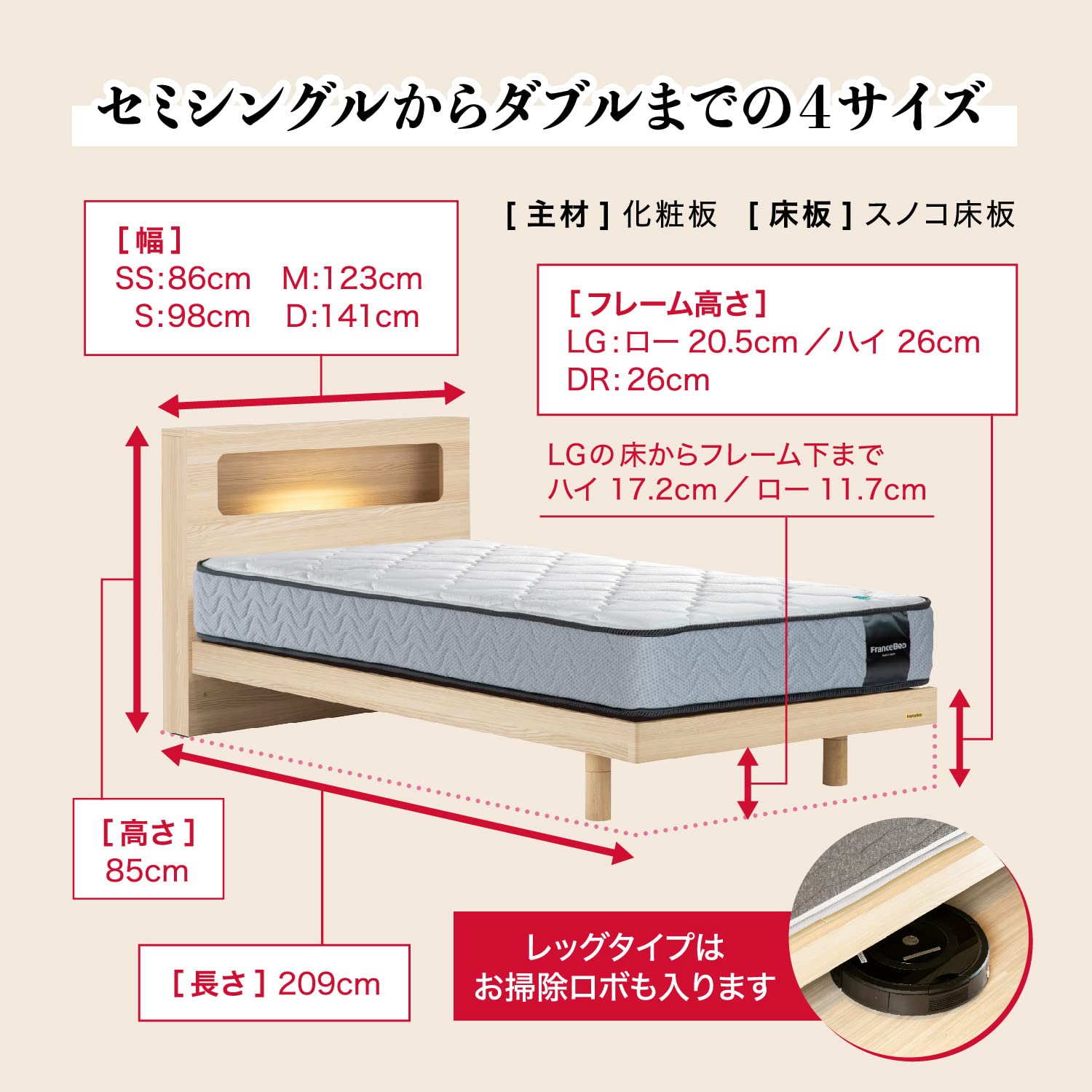 Amazon.co.jp: FranceBed: 新生活応援ページ